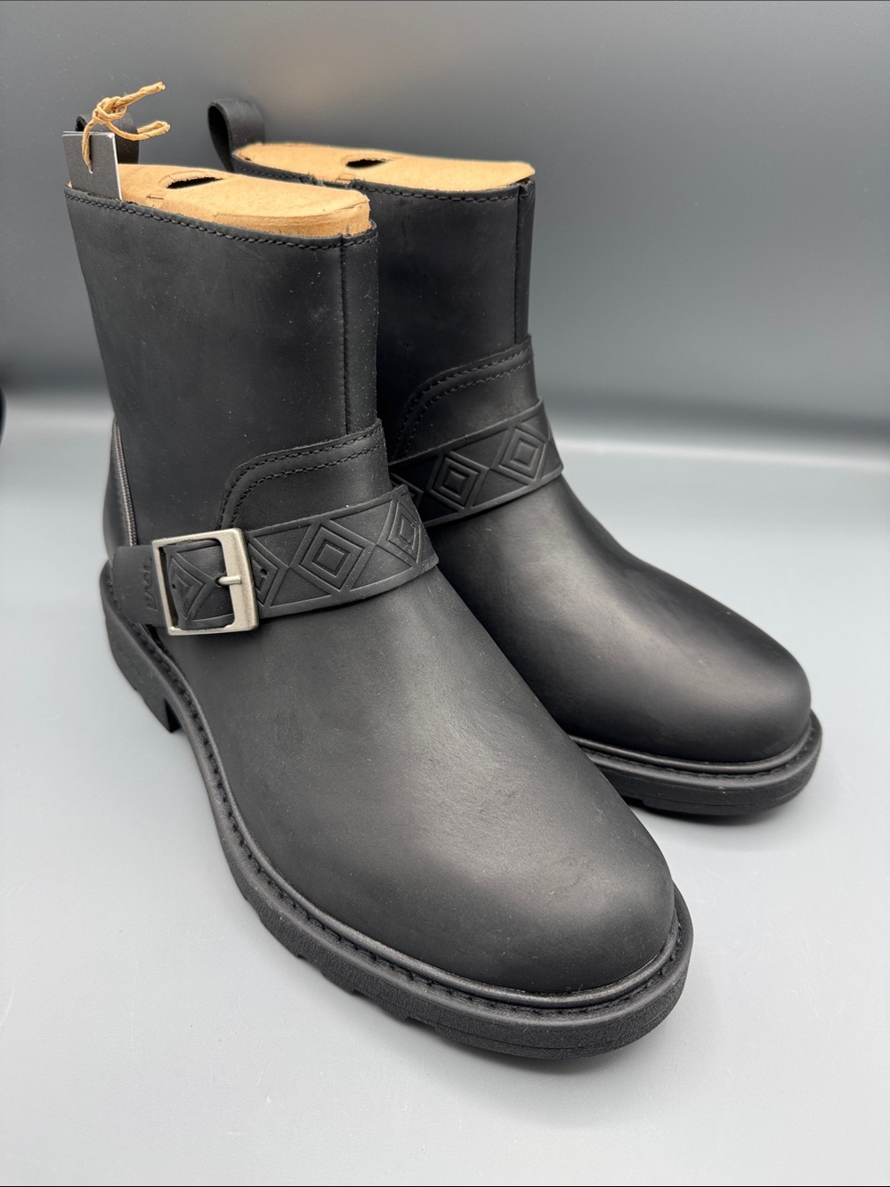 Teva Women's Rowena Block Heel Buckle Booties
